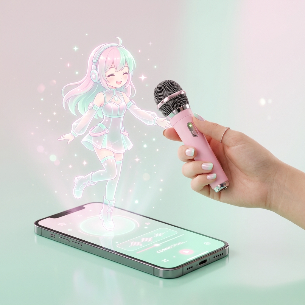推しとファンを繋ぐイメージ